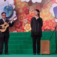 香港校長合唱團表演